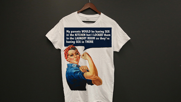 Illustration for article titled 7 Must-Own T-Shirts For Anyone With Sexually Active Parents